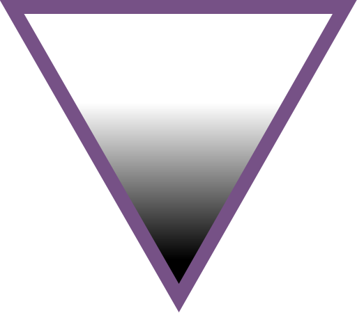 Triangulo de Aven, símbolo da assexualidade.